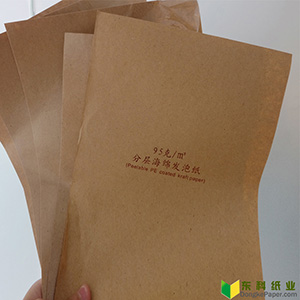 Coated kraft paper